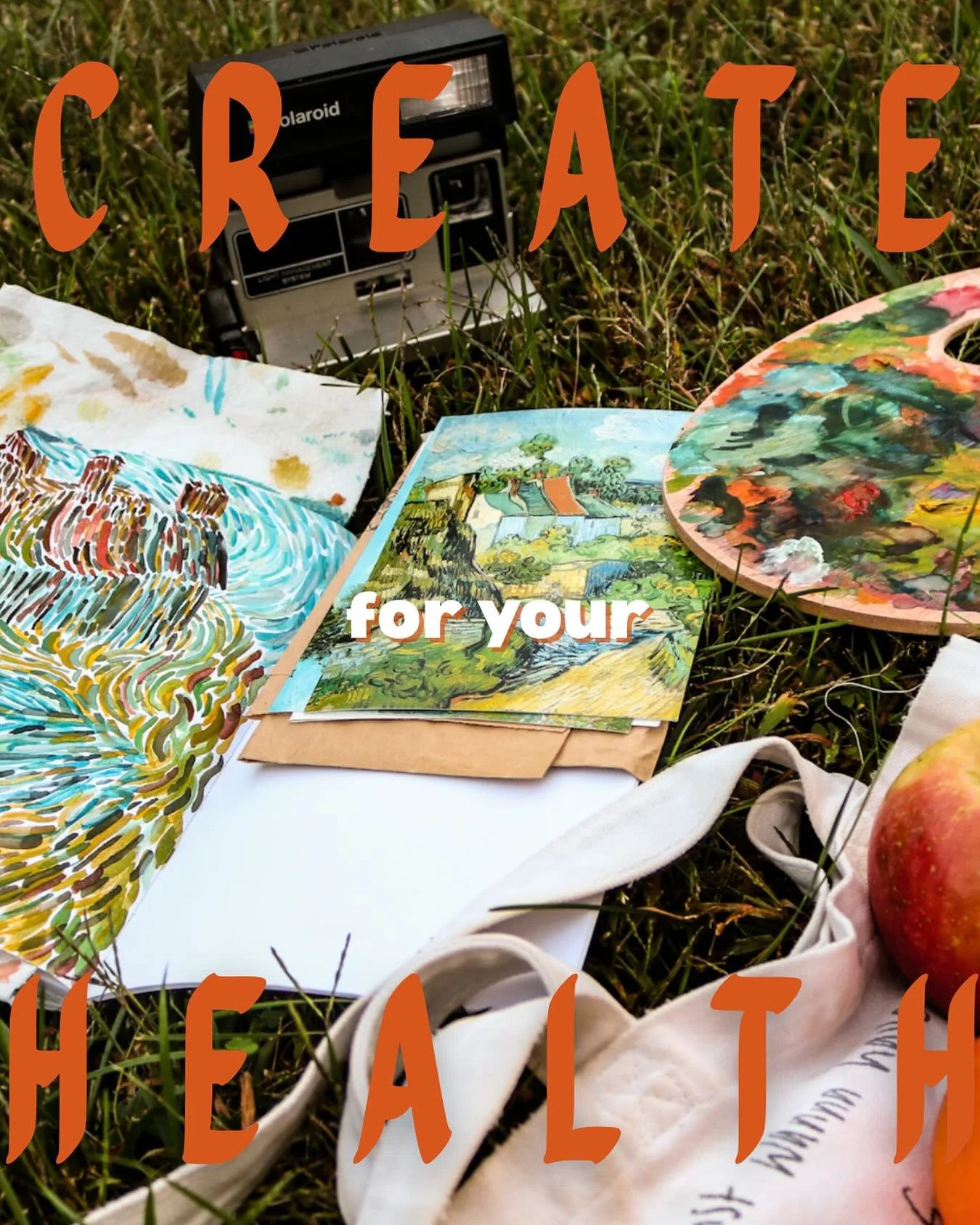 Making art and engaging in creative practices actually has a lot of health benefits such as reducing stress, promoting positive mood, and improving self esteem. When we create, we are taking care of and nurturing our well-being. What other health ben
