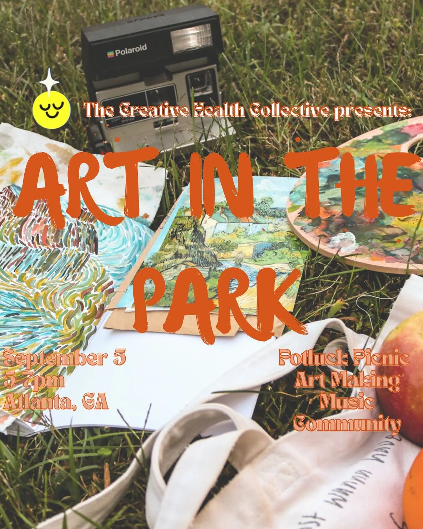 Take ✌🏾! Join the CHC the first Friday in September for an art and connection event!🎨🫂 Want to make friends, get some natural Vitamin D, ant make some art? Sign up in the link in bio! Can’t wait to see you there ✨
#atlantaevents #artevents
