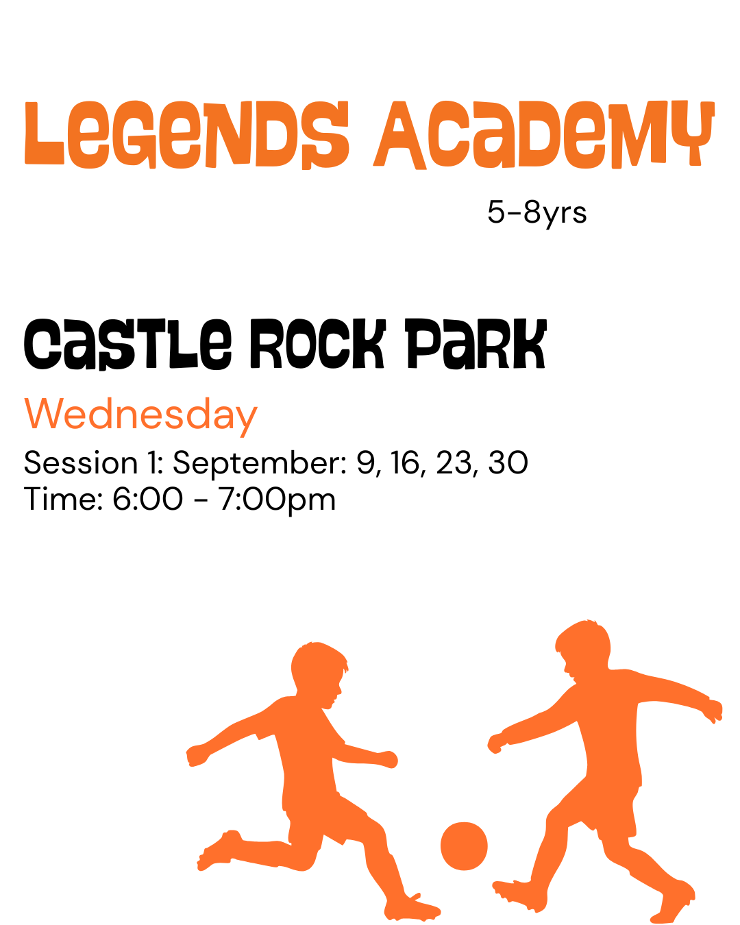 Fall Legends Academy - Session 1