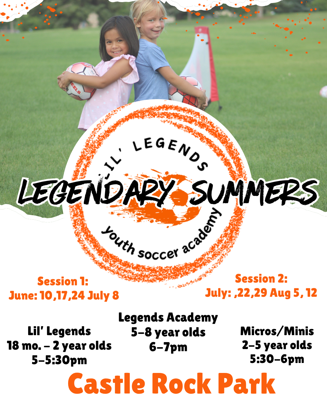 Summer Castle Rock Lil' Legends (Session 2)