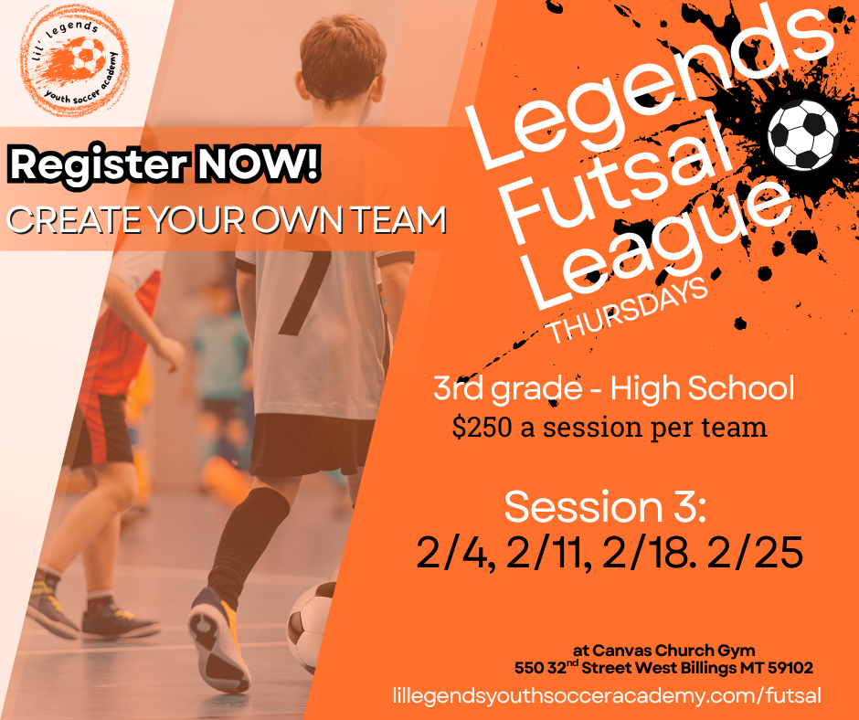 Legends Futsal League Session 3