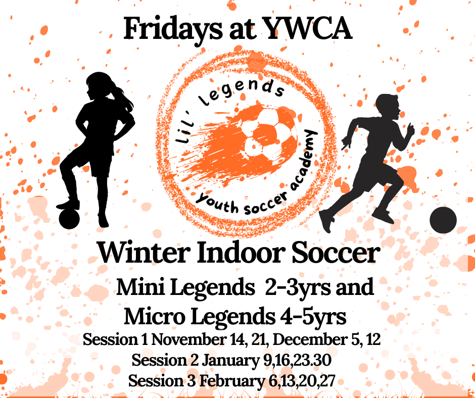 YWCA Mini/Micros Winter Indoor Soccer (Session 2)