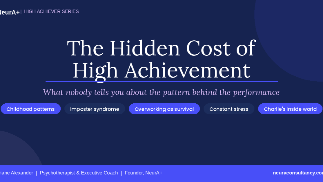 The Hidden Cost Of High Achivement