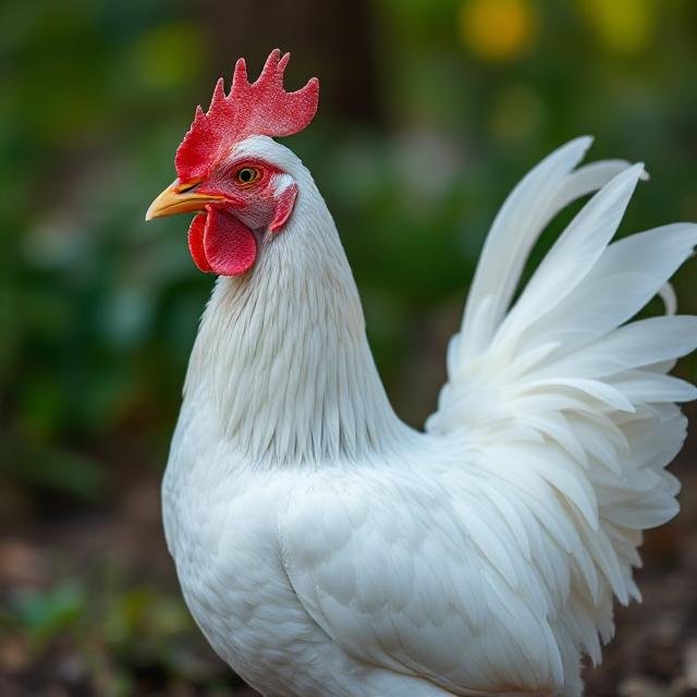 "SNOW"
A gentle hen who is friends with all her flock