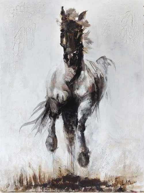 Fearless - Acrylic on Canvas, 2011, 36 x 48"