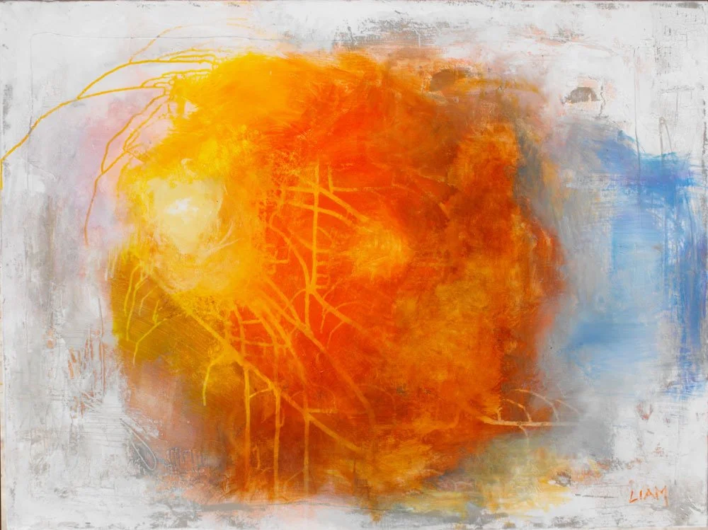 Second Star - Acrylic on Canvas, 36 x 48"