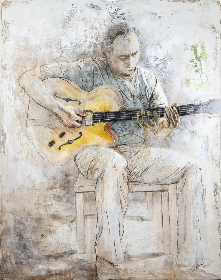 Jacek - Acrylic on Canvas, 36 x 48"