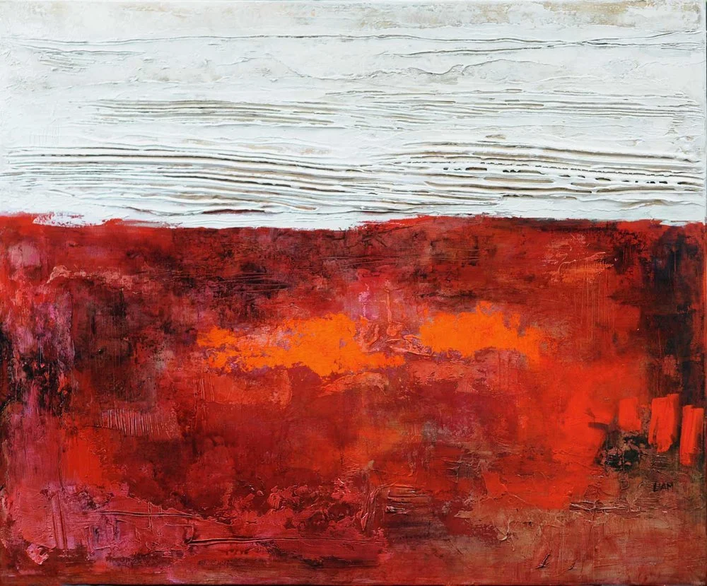 Hot in Here - Acrylic on Canvas, 2013, 30 x 36"