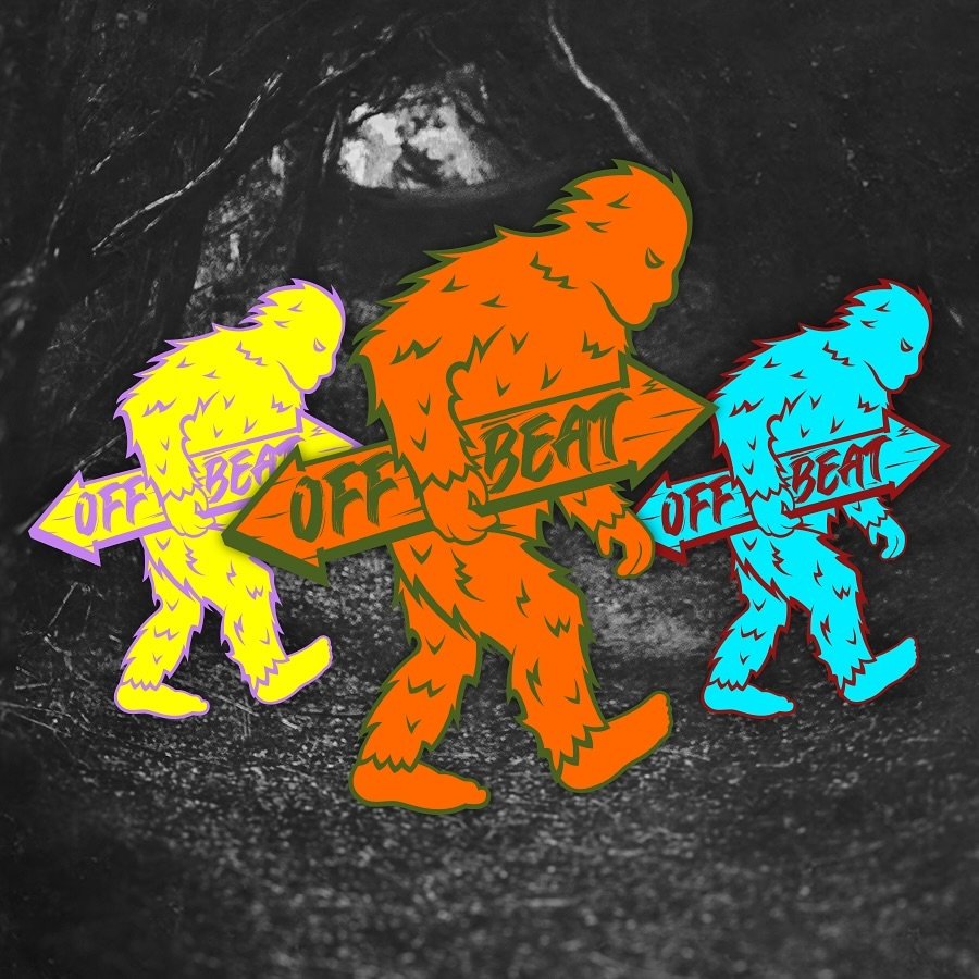 I&rsquo;ll be honest, I don&rsquo;t know a whole lot about the Grateful Dead, but every time I look at this logo I made, it always reminds me of the Dancing Bears. So here they are, the Dancing Squatches! (Offbeat, of course)

&mdash;
#logo #graphicd