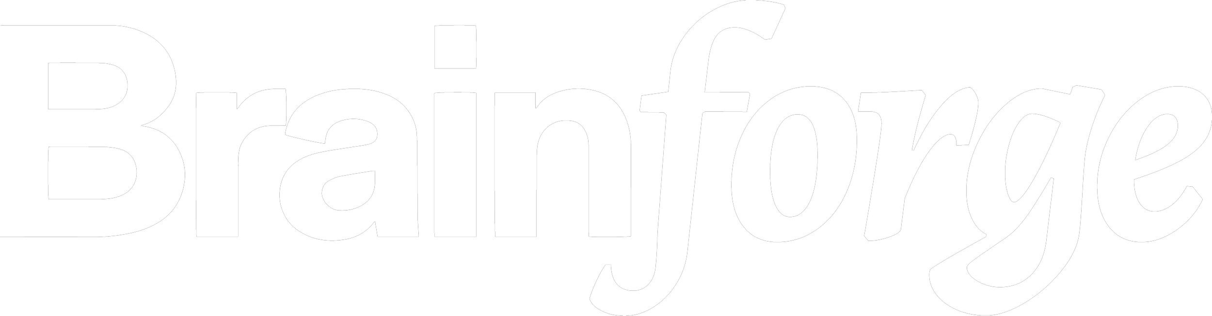 Logo for one of our Data & AI consultancy partners, Brainforge, who we run an end-to-end AI Strategy & Implementation offering with!