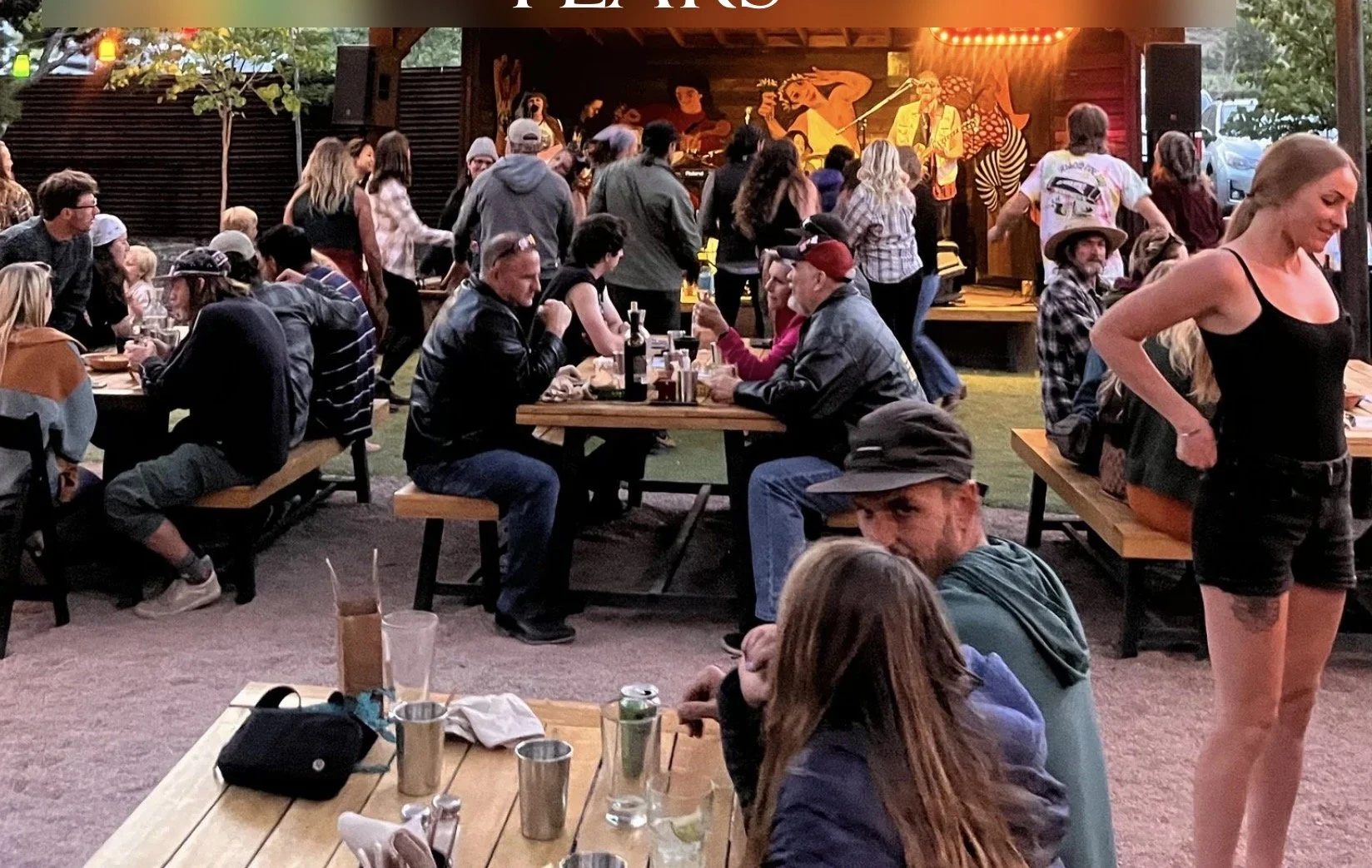 Live music and farmers market with the electric witness