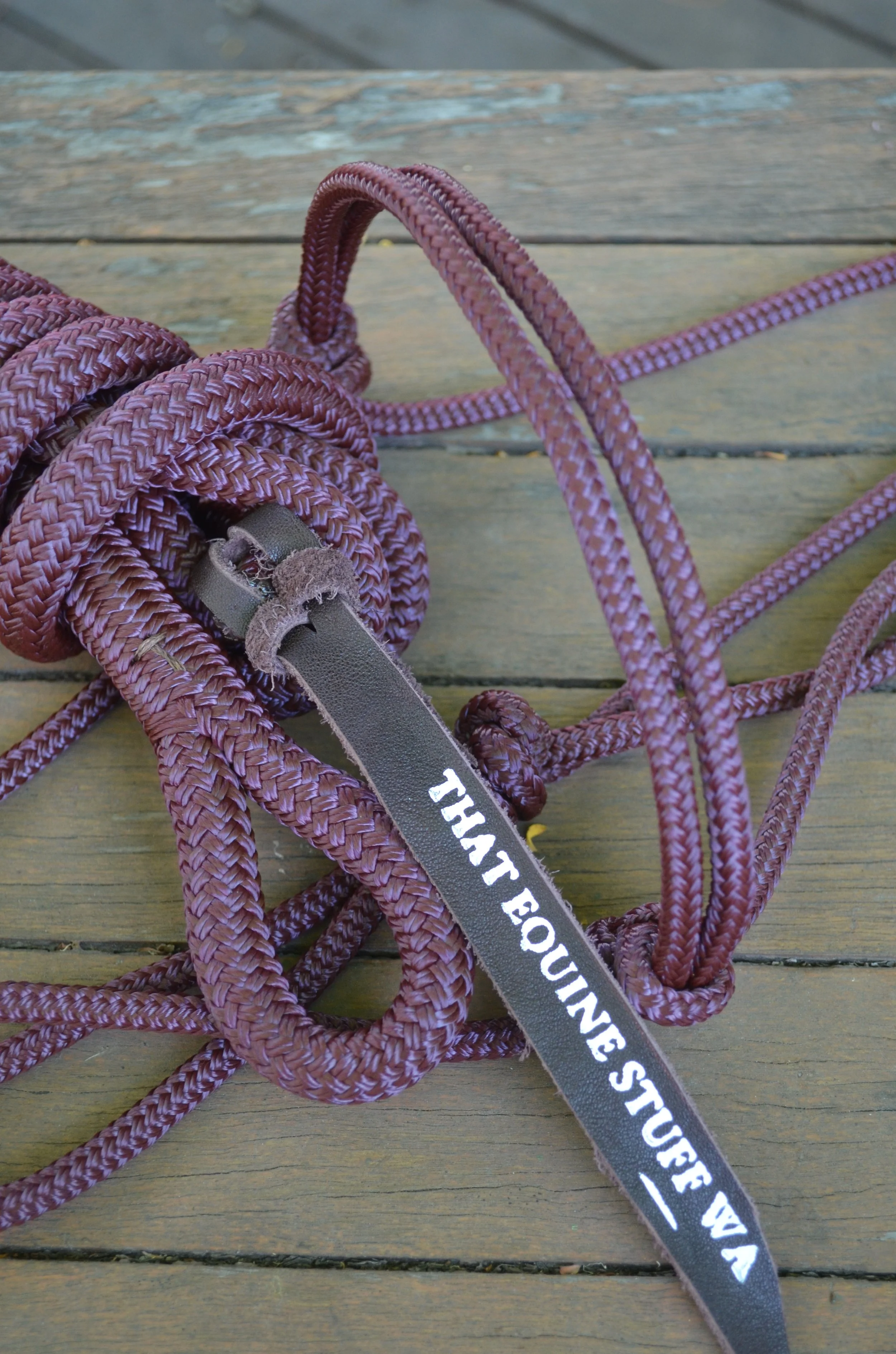 Clipless lead rope (choice of colour)