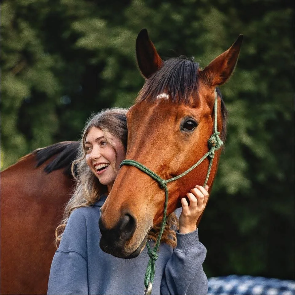 Two knot horse rope halter 