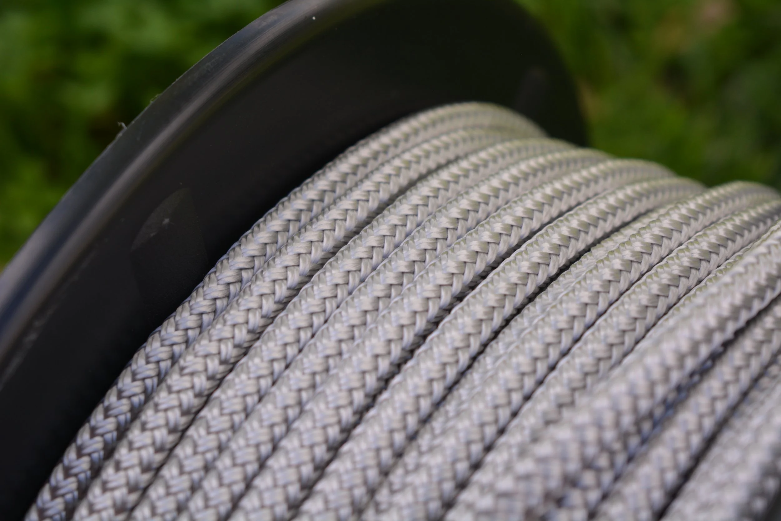 Silver rope halter