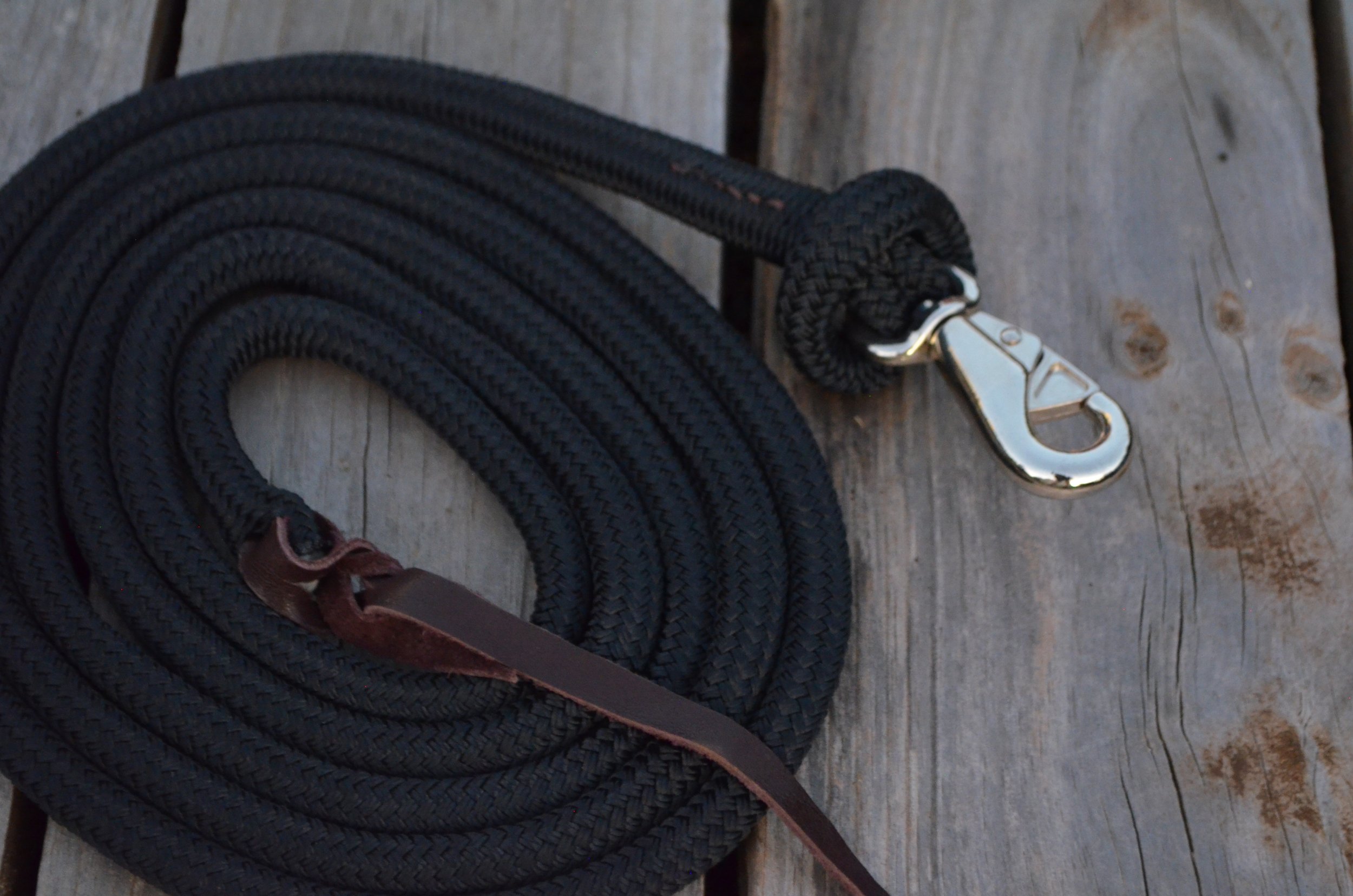 Natural horsemanship lead rope