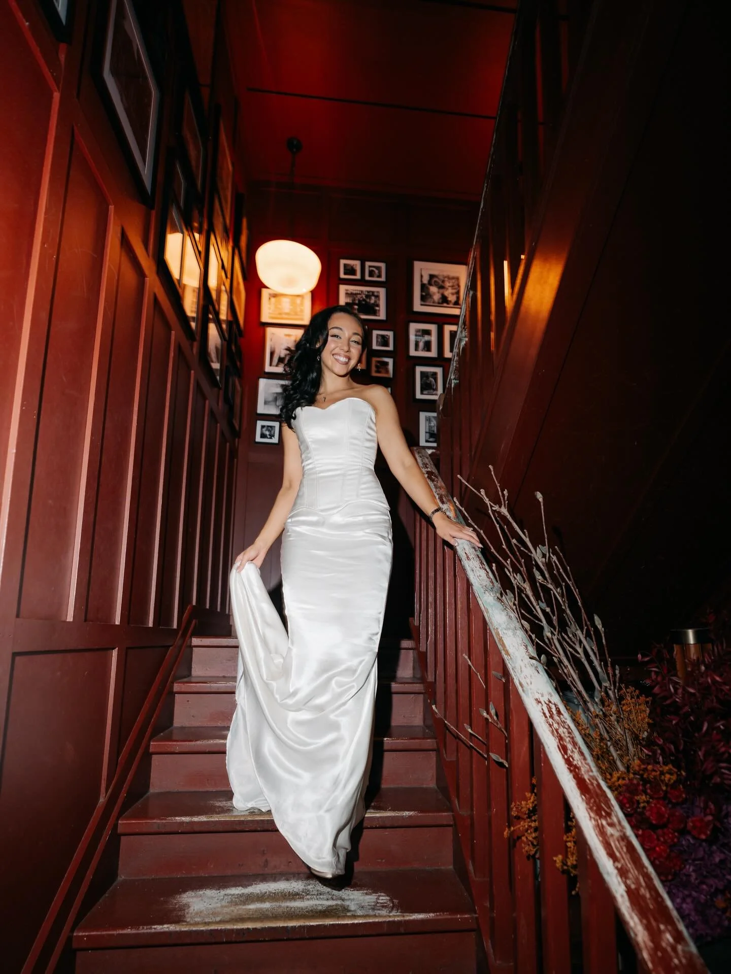 Some digital photos from Mia and Andreas&rsquo;s engagement! Pepe&rsquo;s Italian is an amazing venue with a warm and inviting feel. Special note: the talented Mia designed her very own dress for the event!