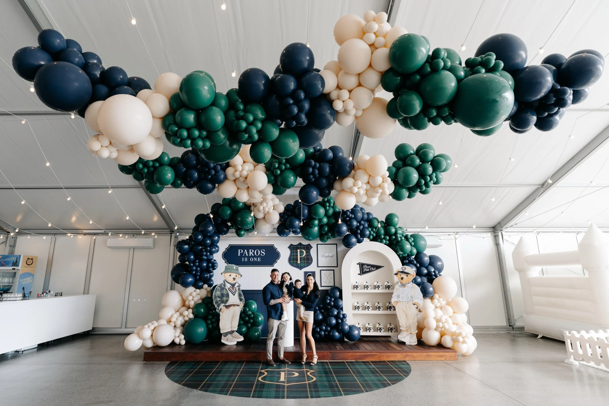 Paros&rsquo;s polo club 🧸

Event design, styling and graphics design @apeachyaffairevents
Balloons @blowoutballoons
Custom prints @event.signs
Custom floor @melbournefloorwraps
Custom favours @paperstudio.au
Arch prop @mimisweddingsandevents
Cake @n