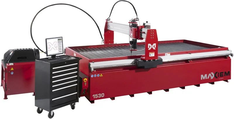 Waterjet cutting machine Omax Maxiem 1530