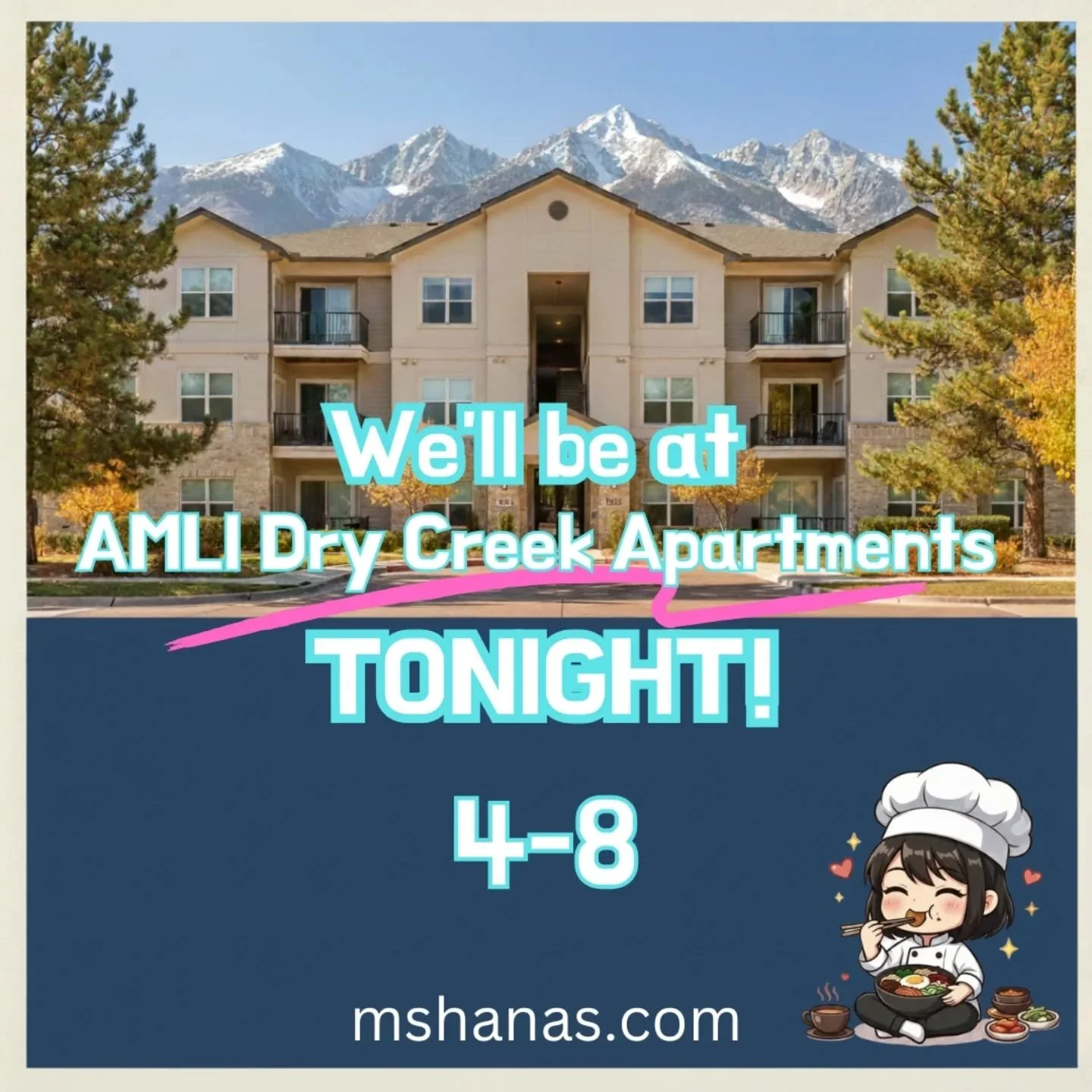 7471 S Clinton St, Englewood, CO 80112
.
.
See you there! 

Be there! Or be hungry! 😋