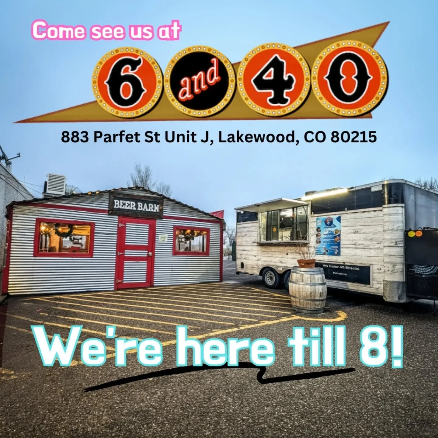 The weather's fine! Come enjoy some beer and Korean food!