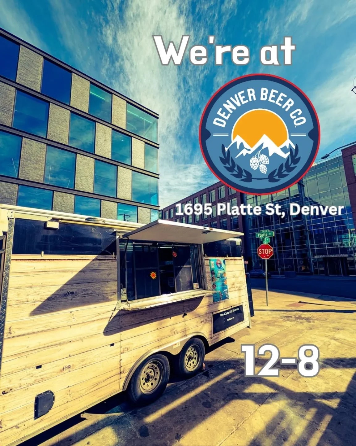 We're @denverbeerco until 8..ish! Come eat!
