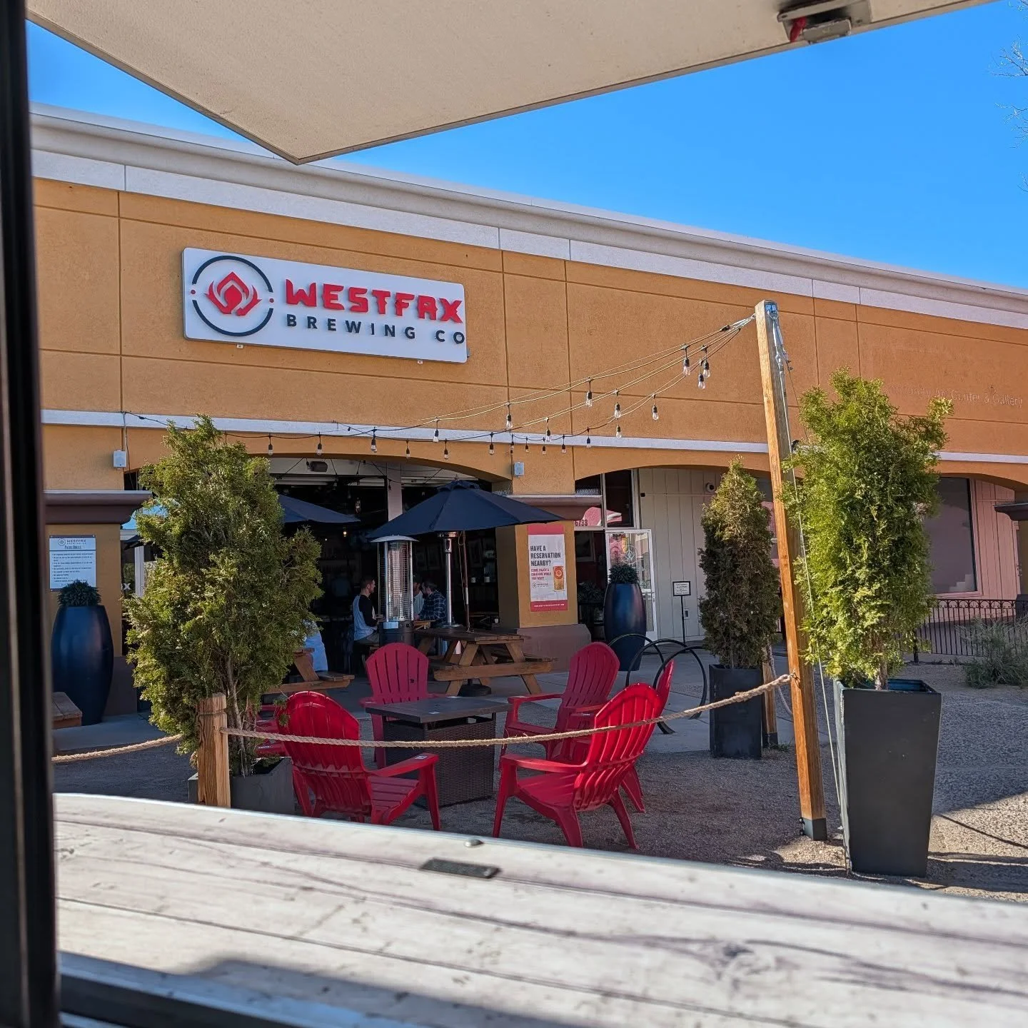 We're @westfaxbrewing till 8!