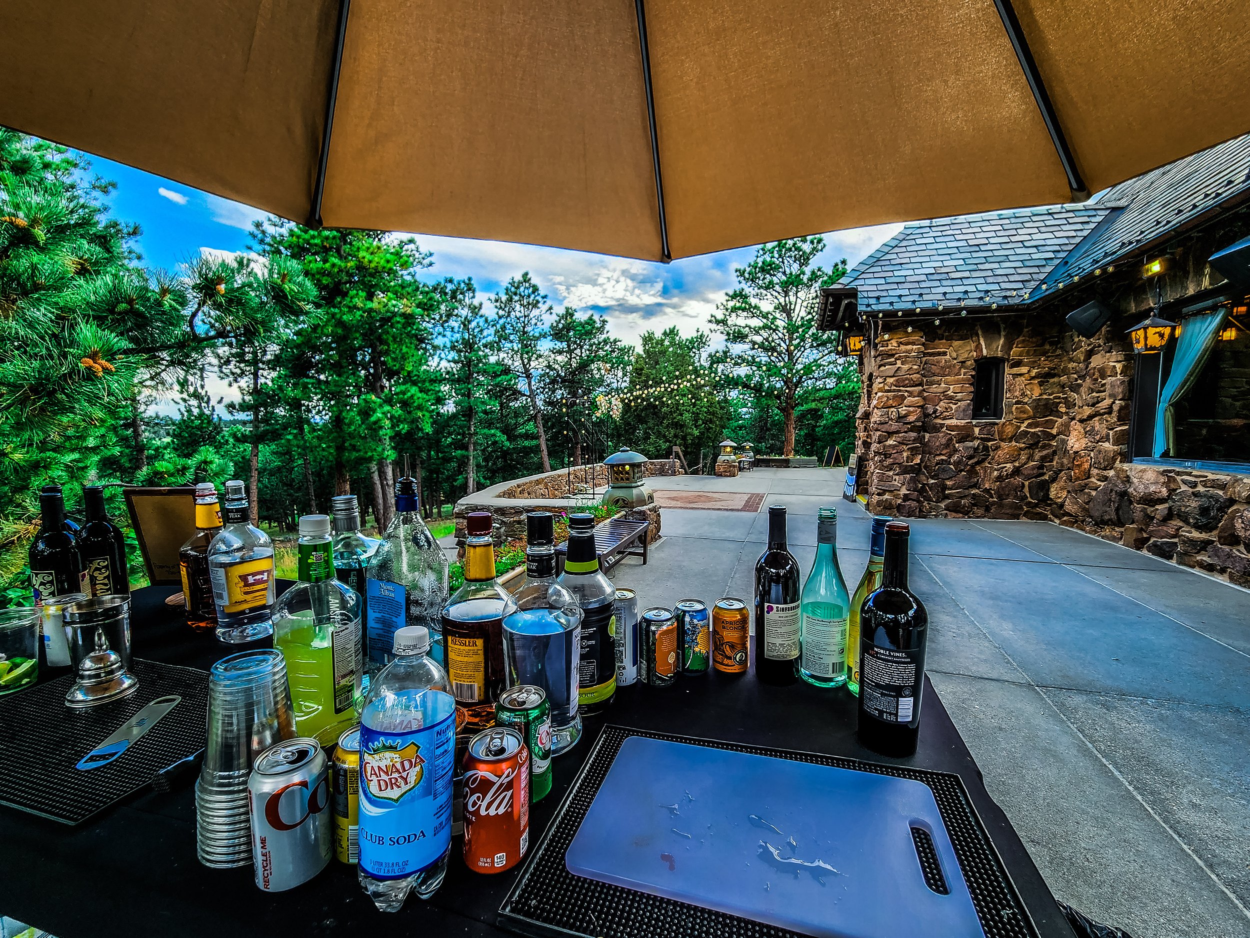 Event Bartending for corporate events and weddings.