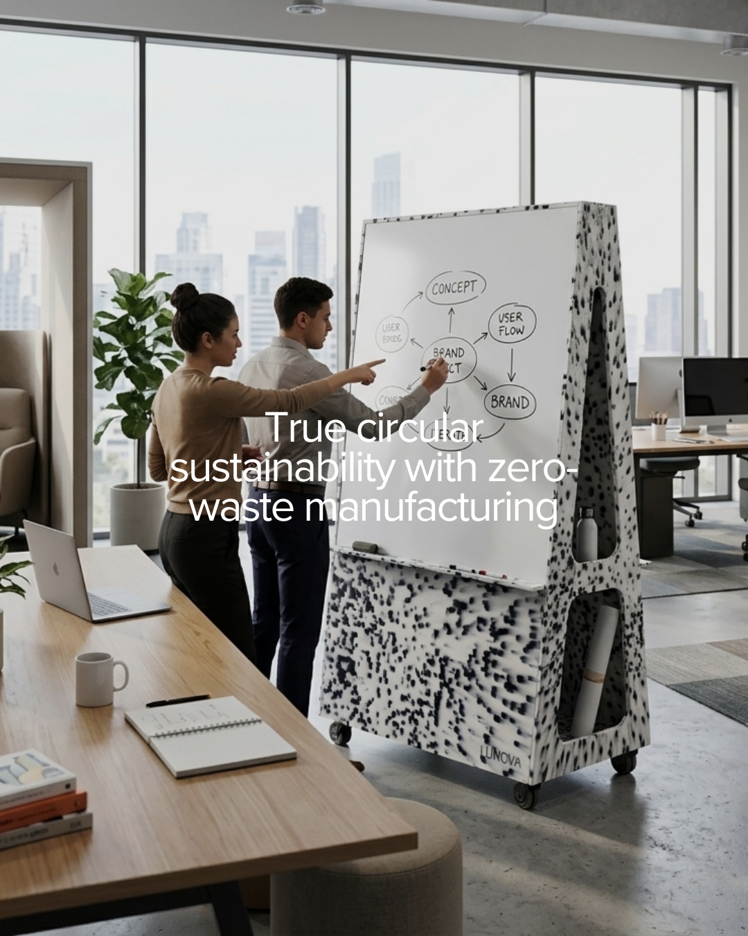 Zero-Waste Remi Whiteboard