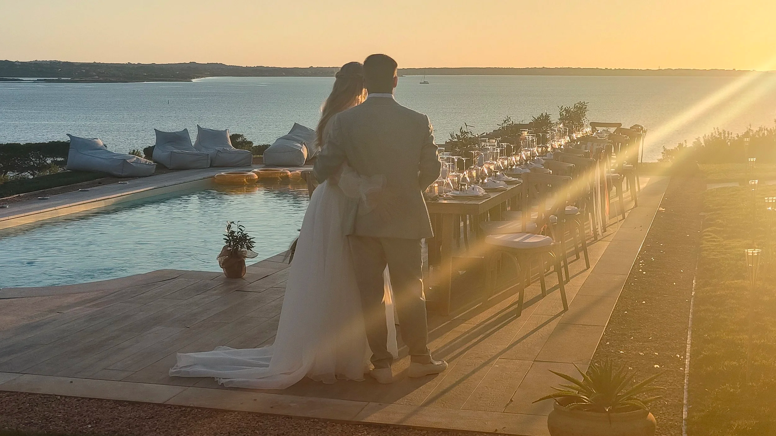 wedding in Punta Trettu
