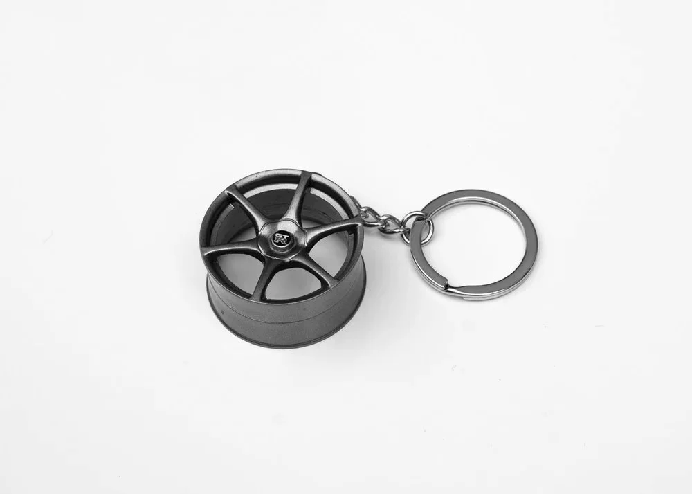 R34 Wheel Keychain