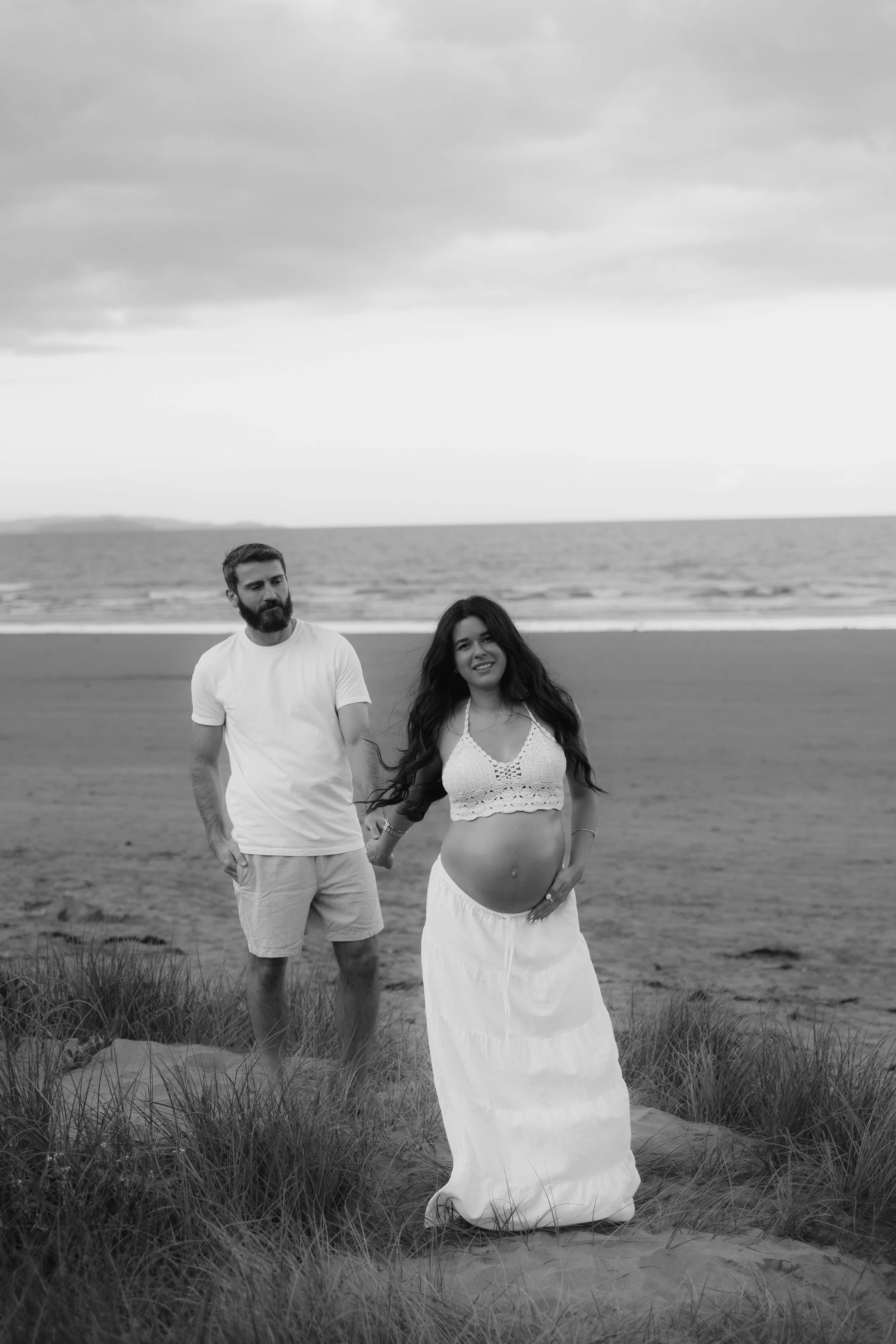 sunset maternity photoshoot in Auckland and Christchurch New Zealand 
