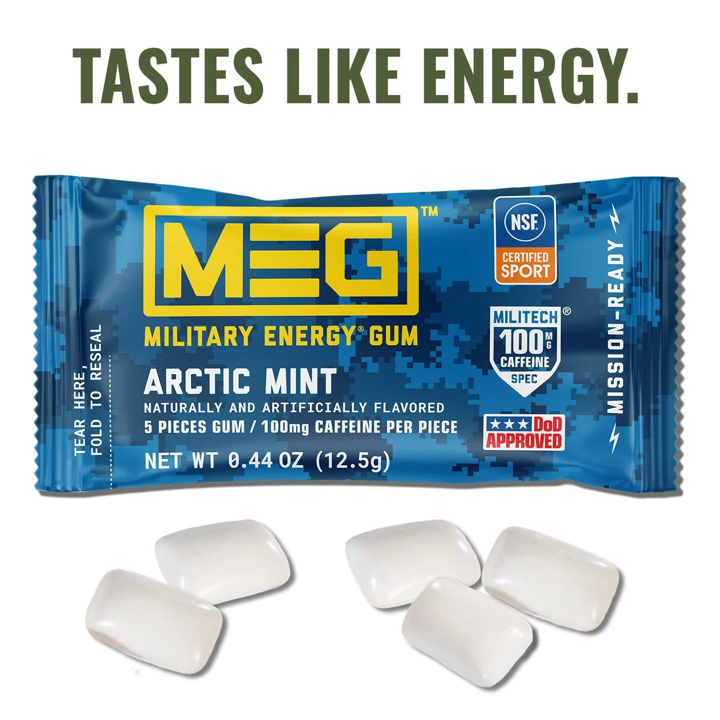 Tested. Trusted. NSF Certified.  #MilitaryEnergy #NSFCertifiedforSport #NSF