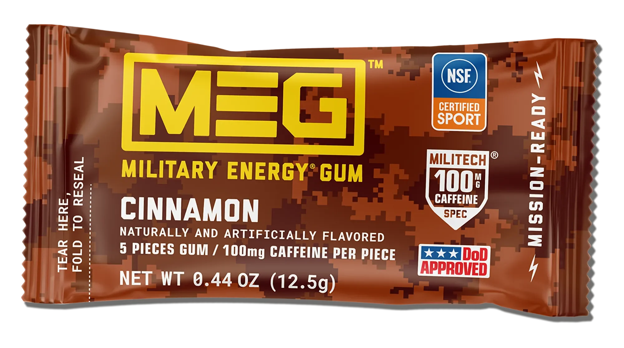 Military Energy Gum Pouch Cinnamon