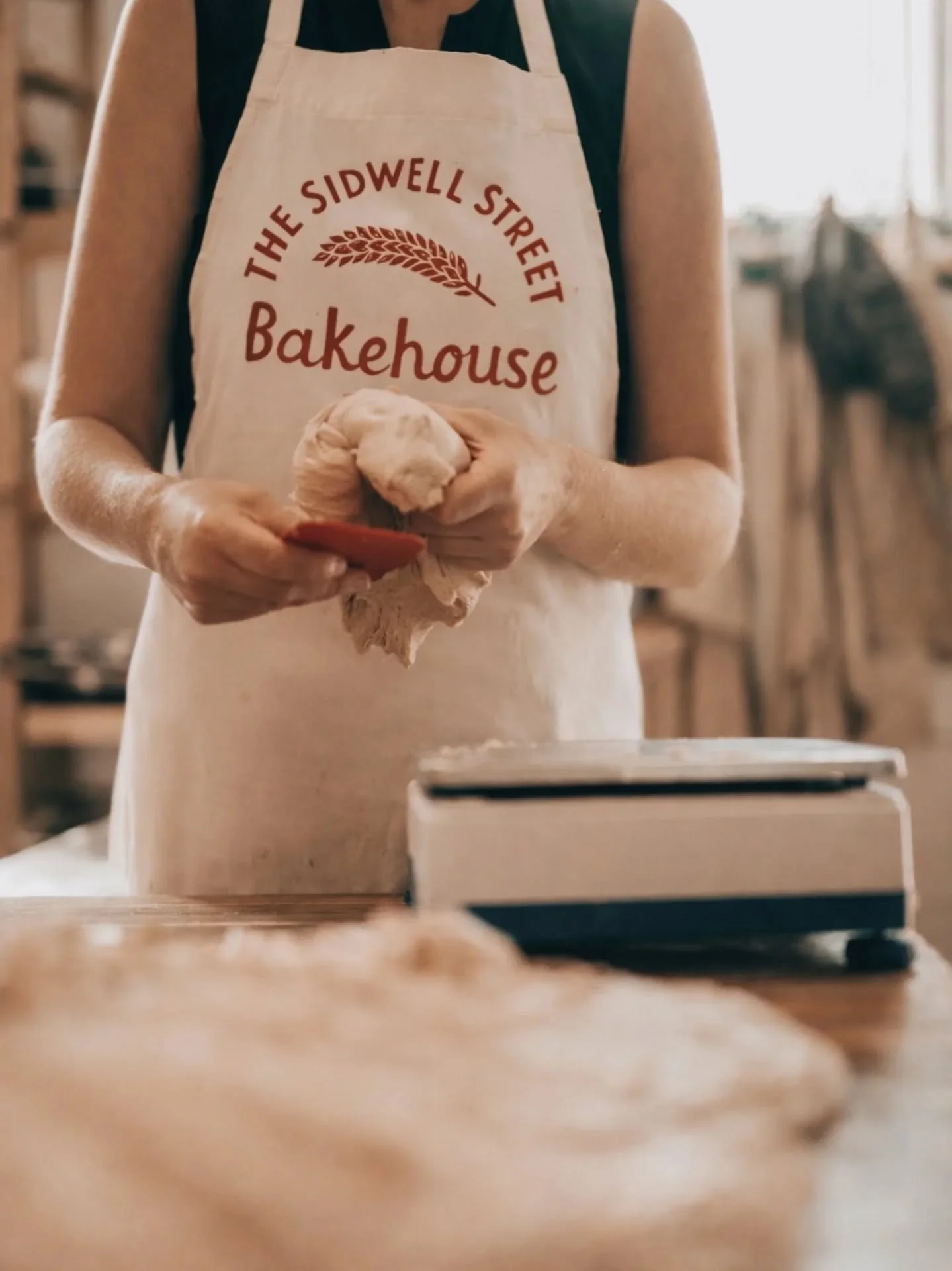 Hi, we&rsquo;re Sidwell Street Bakehouse and we'll be with you all day sharing stories and a few thoughts about real bread week and what the real bread means to us.

We are a not-for-profit community bakery in Exeter working with South West grain. Ou
