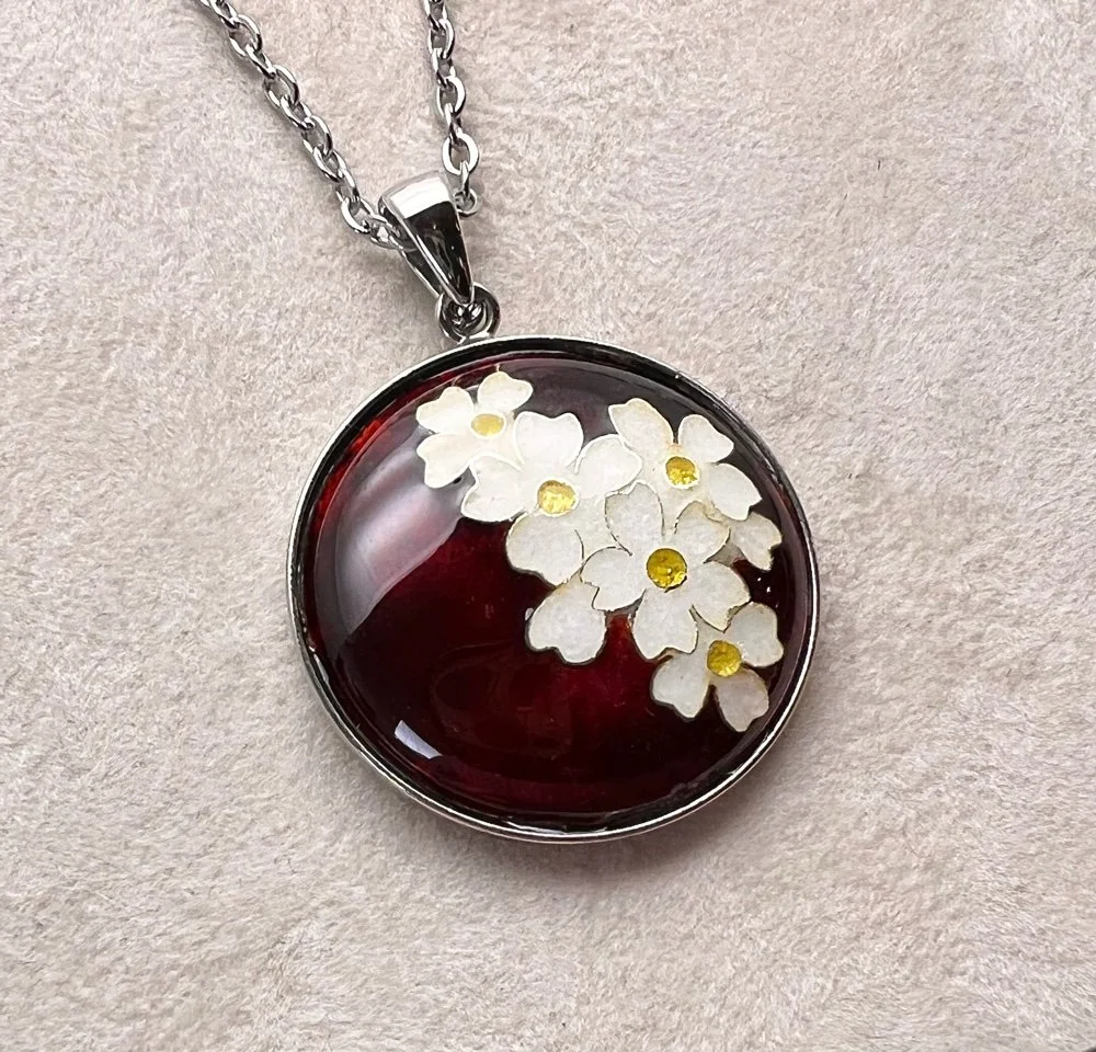 "Cherry Blossoms and Red"