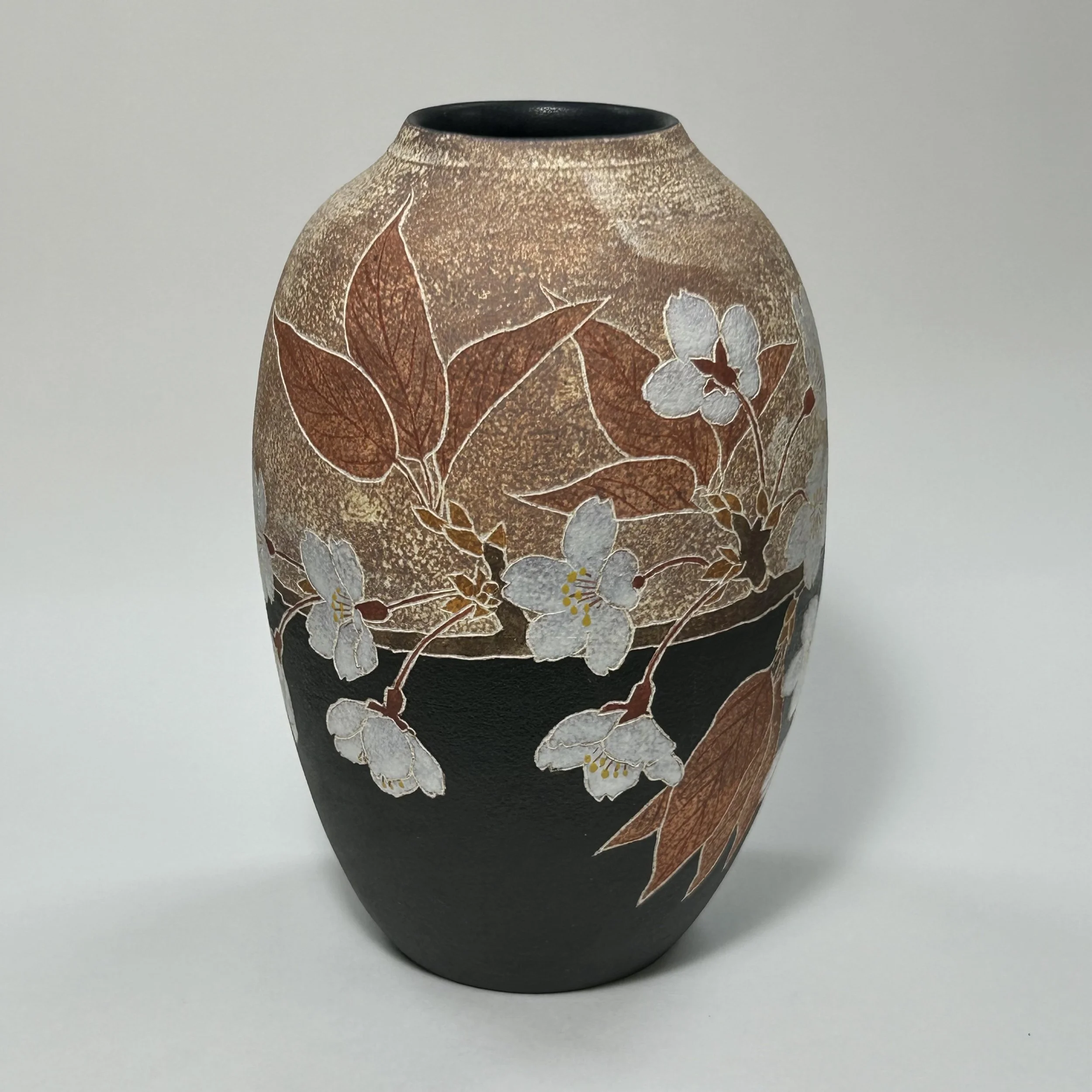 Saijiki Series: Mountain Cherry Blossom Vase
