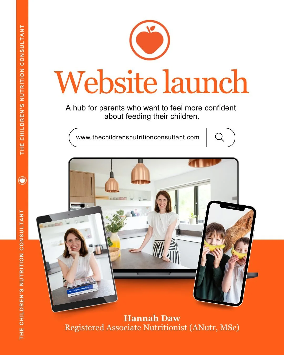 🌟 Exciting News! My Website is Now Live! 🌟 

I&rsquo;m so happy to share my new website - a nutrition hub for parents who want to feel more confident about feeding their children. 🍎

I&rsquo;ve created some programmes alongside my bespoke service 