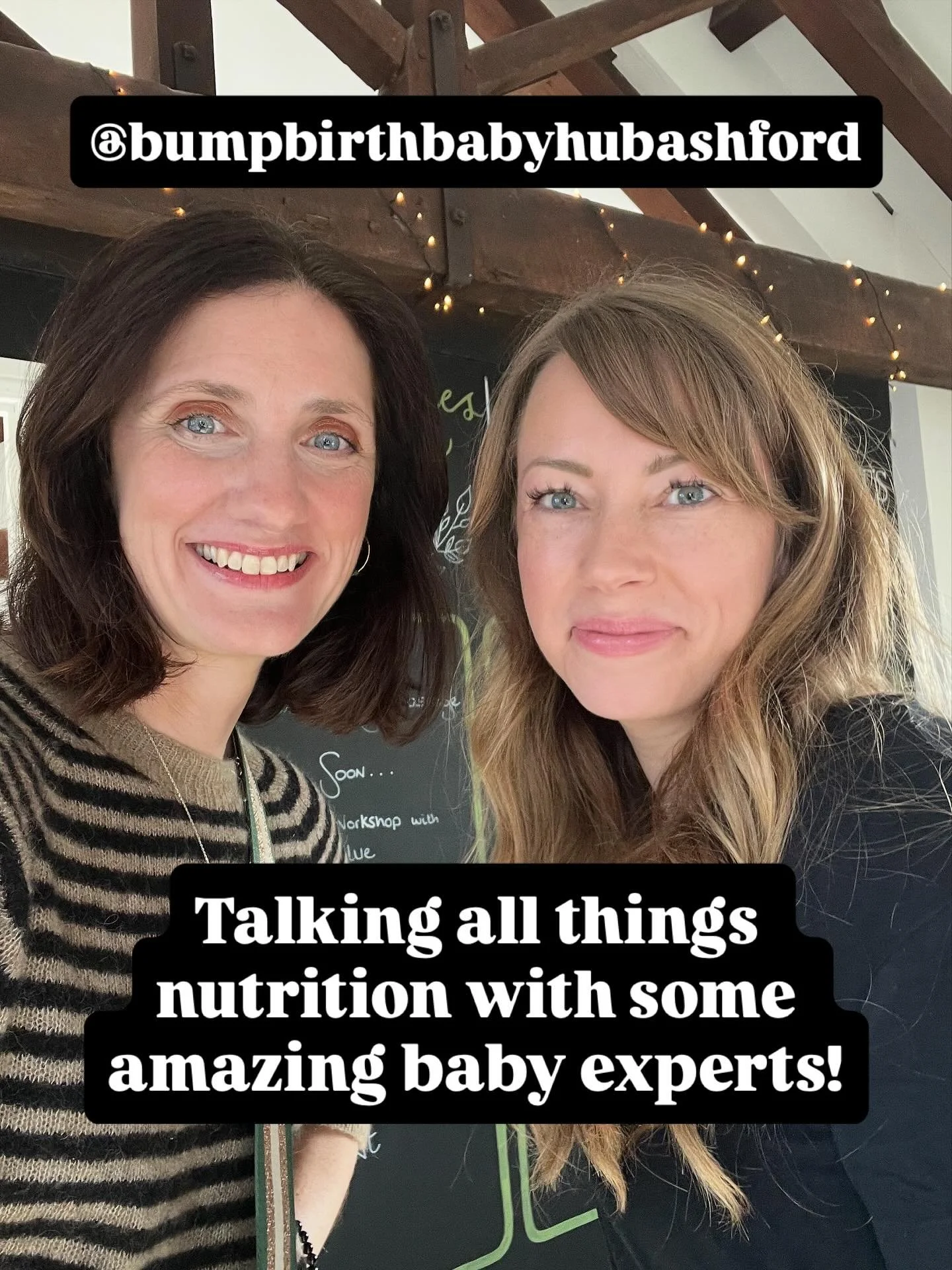 Fab to meet some wonderful and passionate &ldquo;baby experts&rdquo; at @bumpbirthbabyhubashford! A beautiful hub for parents to be and new parents!!