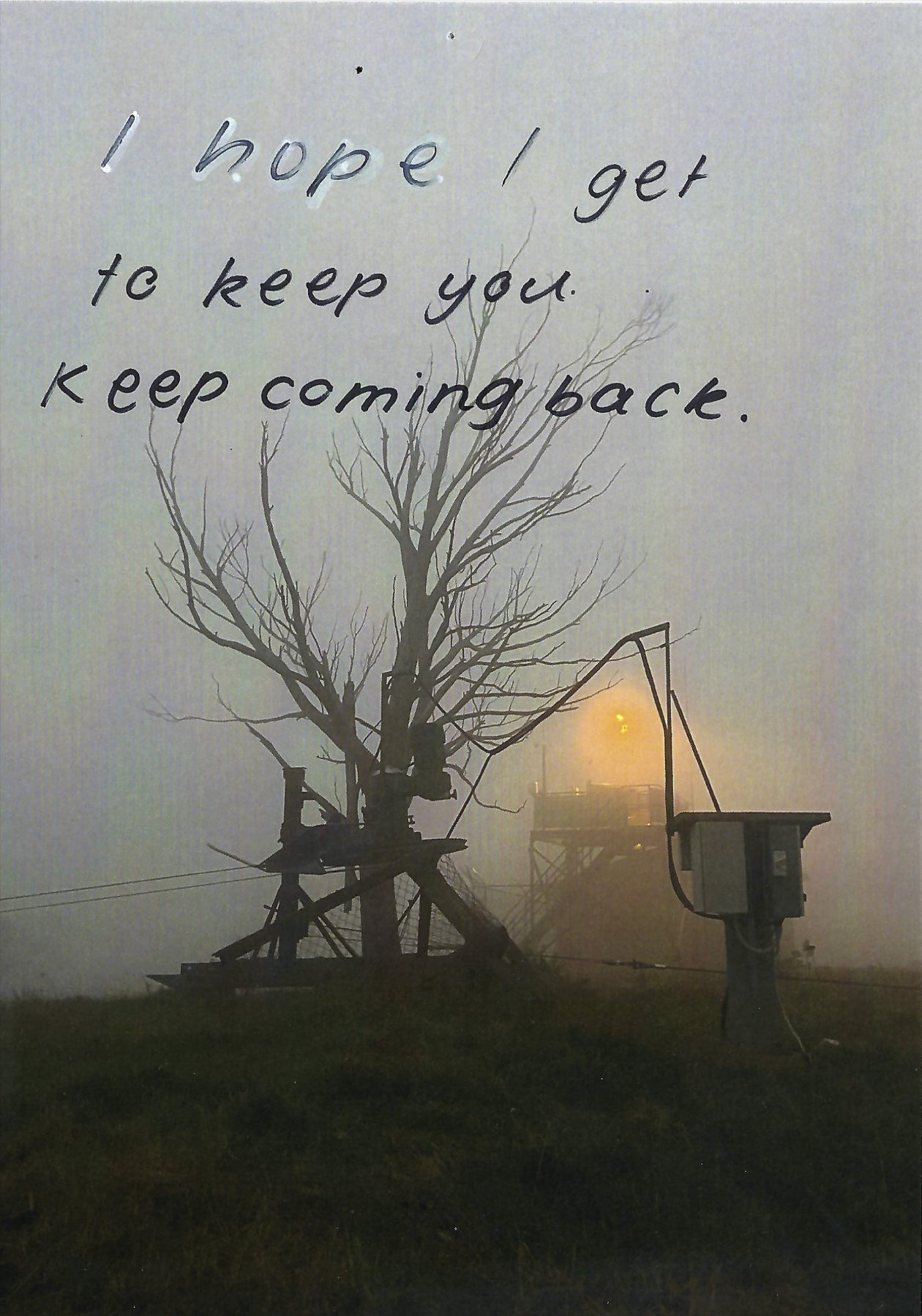 I hope I get to keep you. Keep coming back.