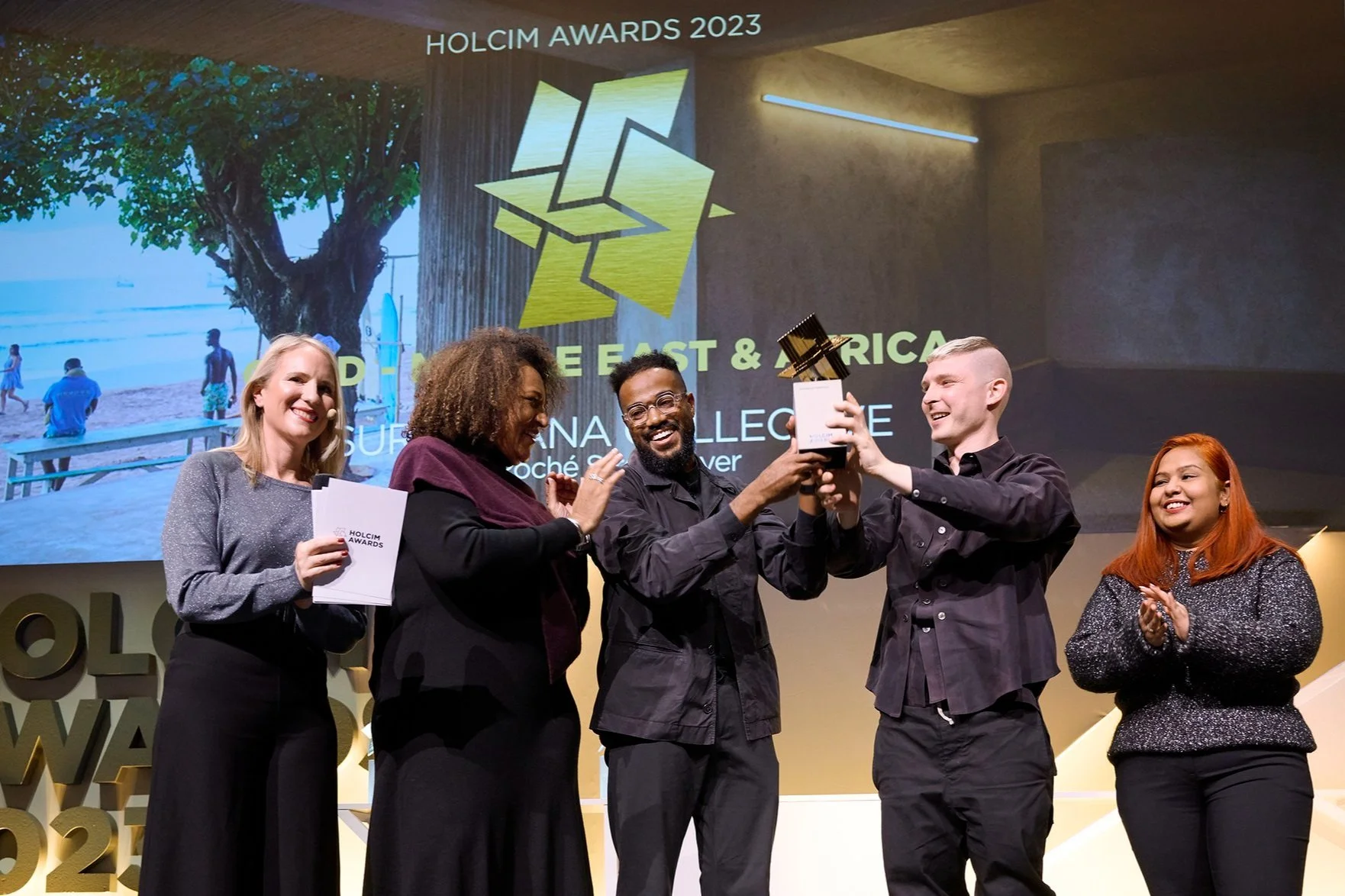 Surf Ghana Collective wins Holcim Gold Award