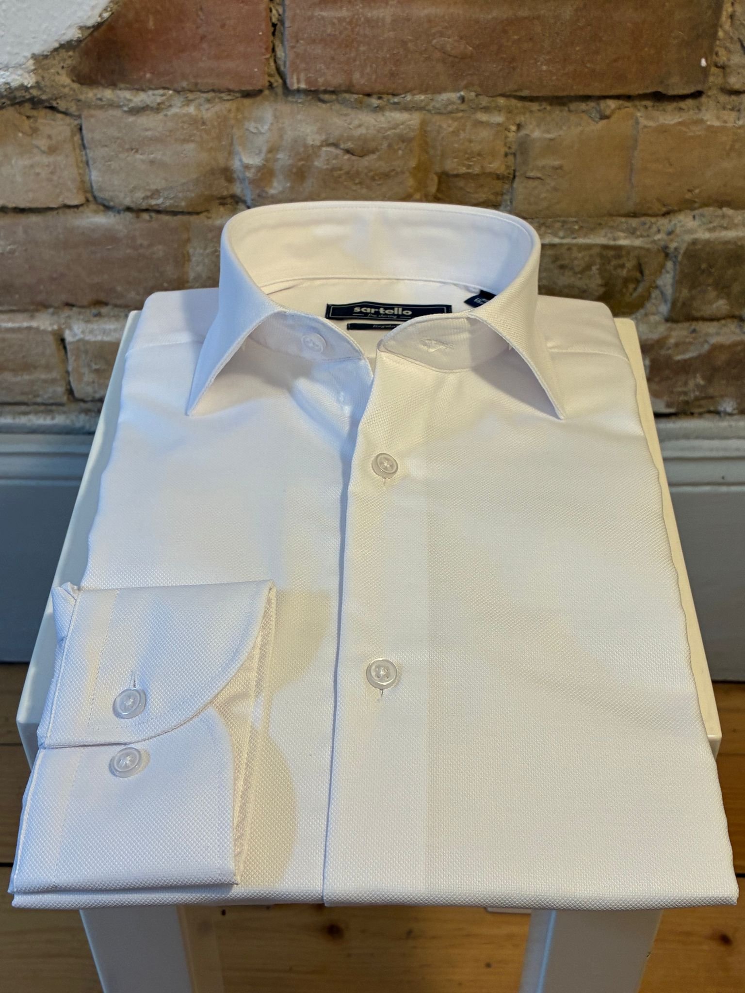 Sartello White Oxford Shirt