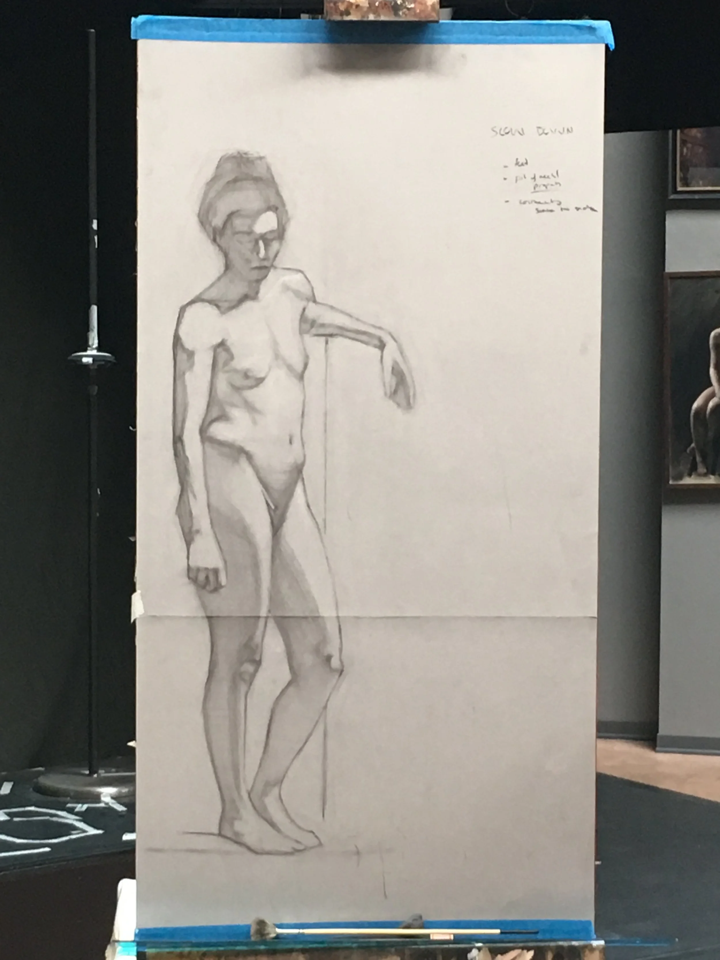 Life drawing No.4, 2021