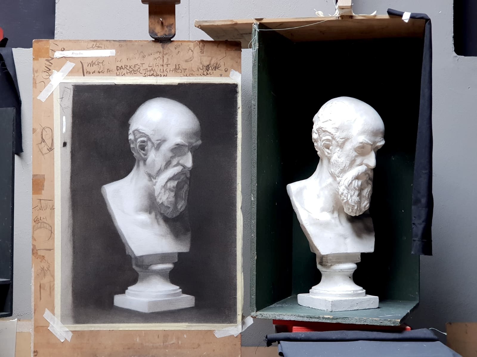 Cast drawing 1, 2020 