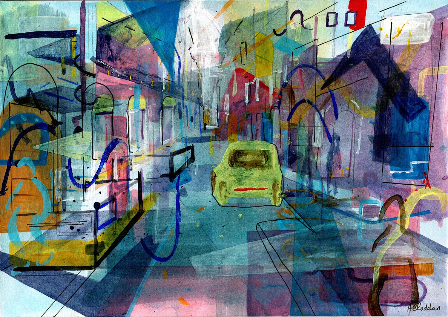 web. Florence yellow car .jpg