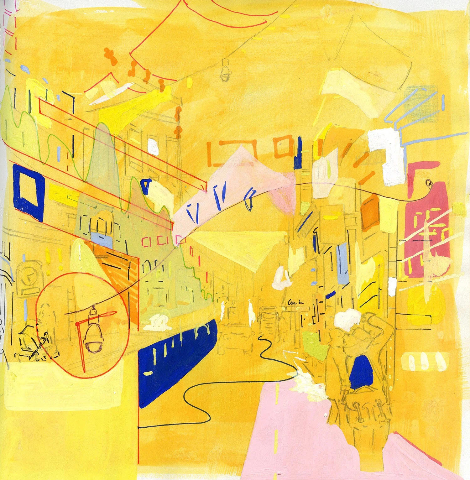 'Orange City' Santiago de Compostela, Spain, 2016