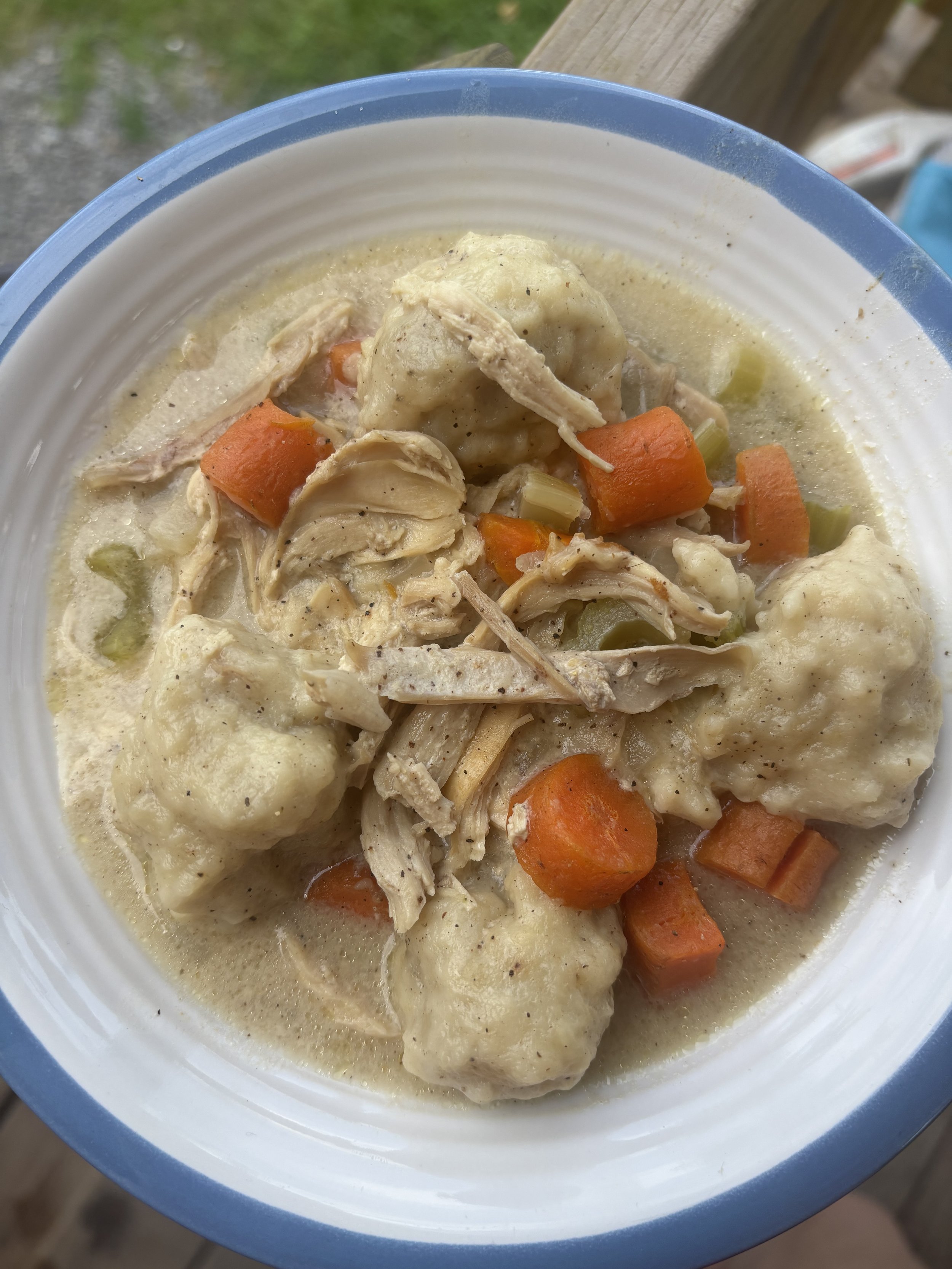 Hearty Ranch House Chicken & Dumplings