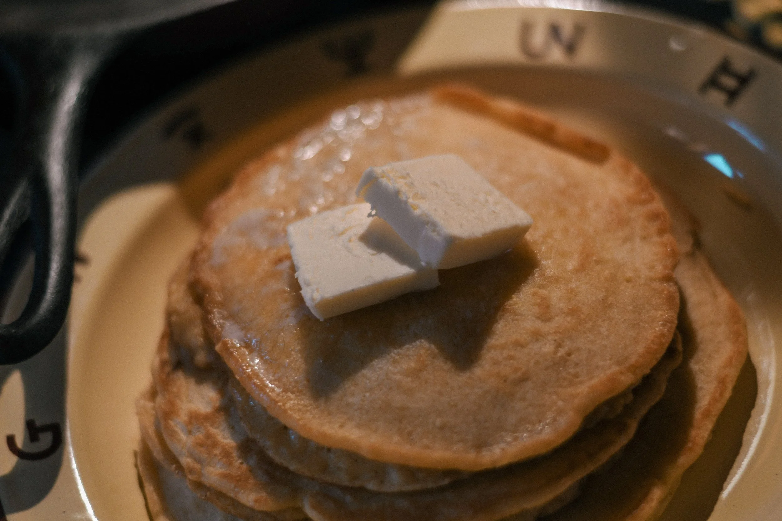 The Best Pancakes from Scratch (no sugar)