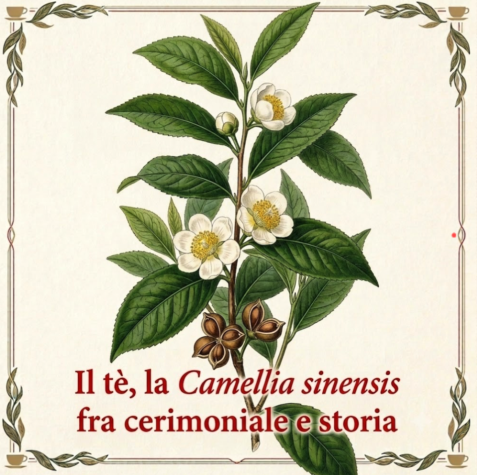 Il tè, la Camellia sinensis fra cerimoniale e storia   /   Der Tee, die Camellia sinensis zwischen Zeremoniell und Geschichte