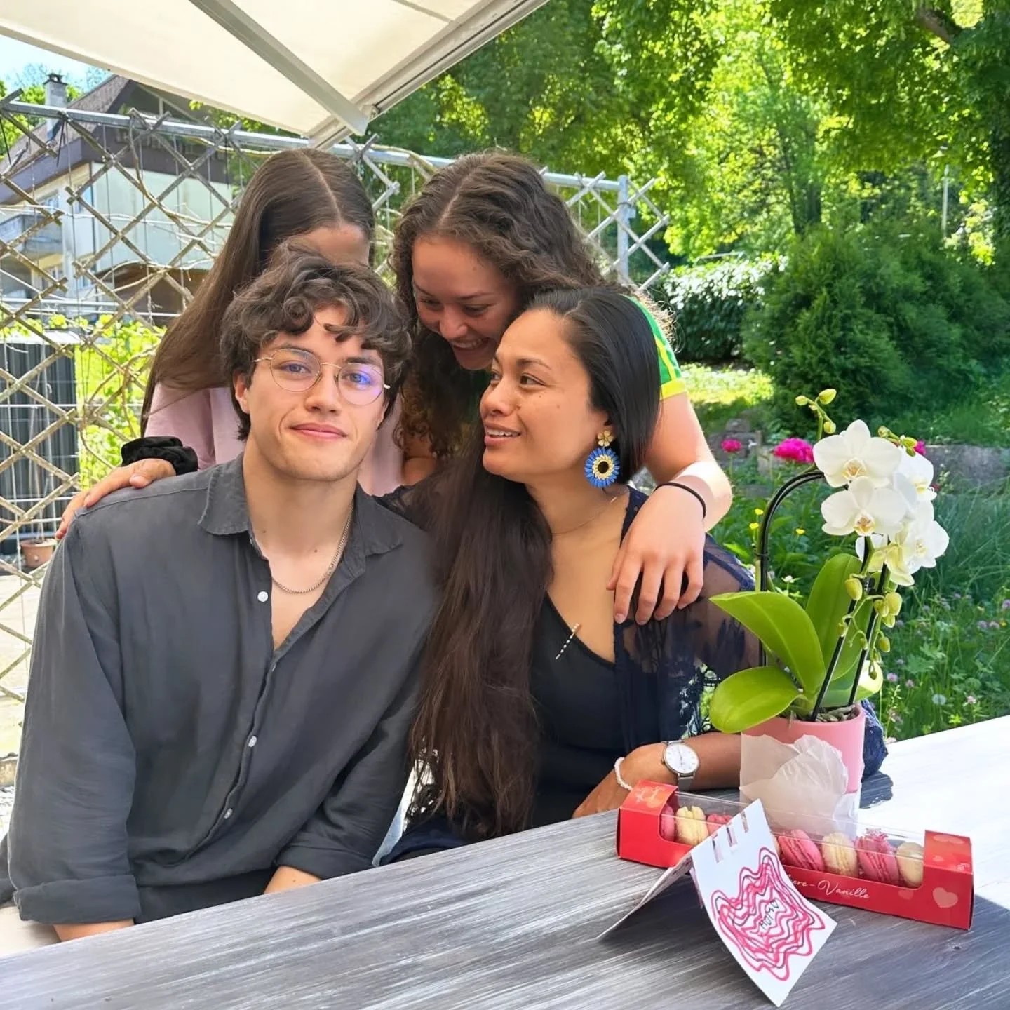 My children have grown way too fast for me to catch up. And today, we get to be together and celebrate the Mother's Day tradition. 

I am that mom who loves my children unconditionally. I raised them as individuals and they shall grow in their own wa