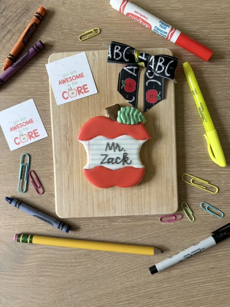 Personalized Awesome to the Core Cookie